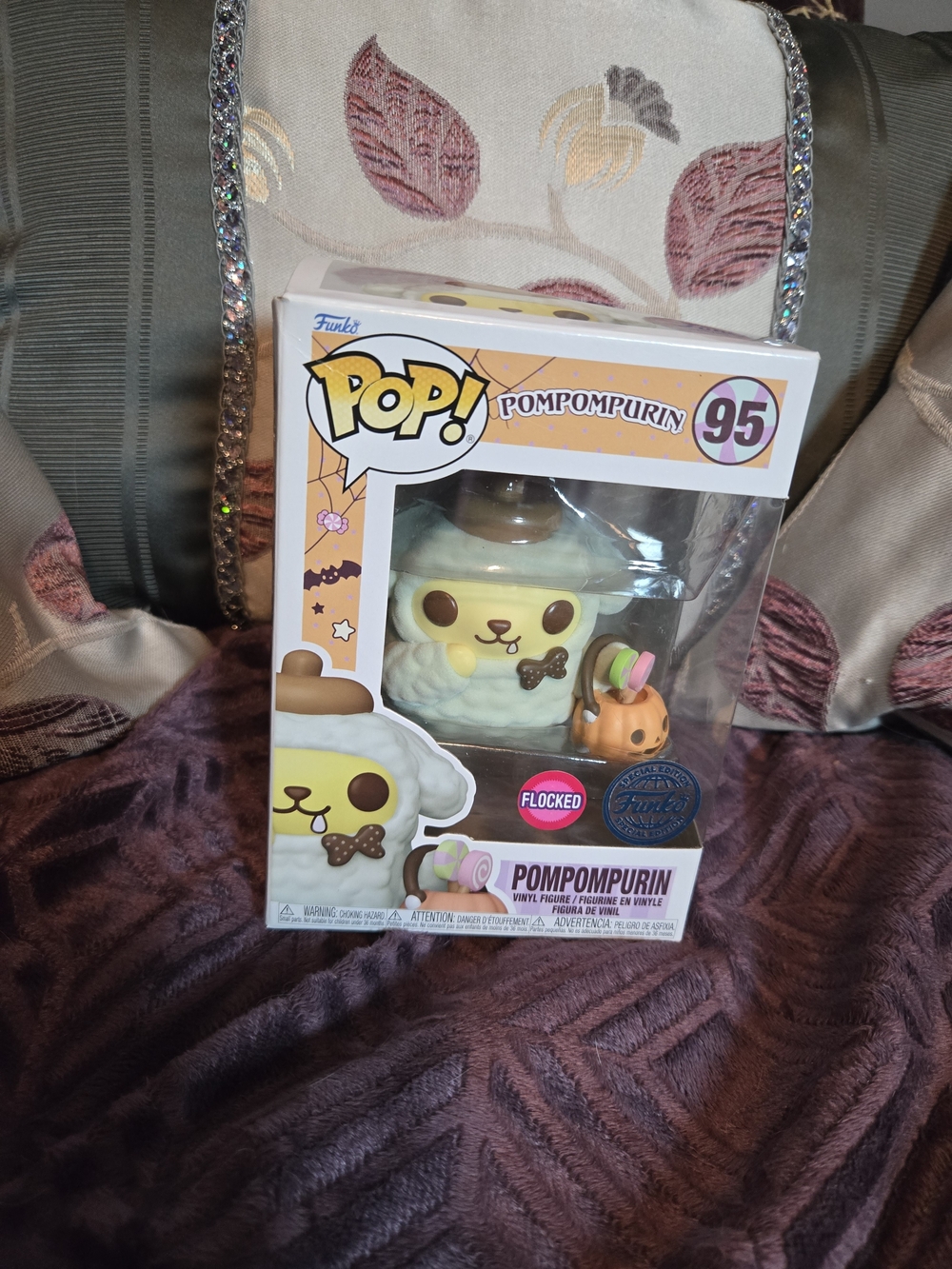 Funko Pompompurin #95 Flocked Vinyl Figure - NWT